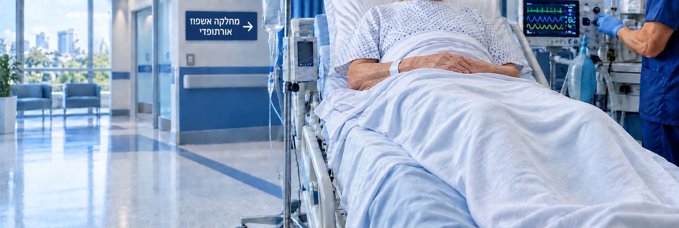 מהלך האשפוז וההרדמה בניתוח להחלפת מפרקי ברך וירך